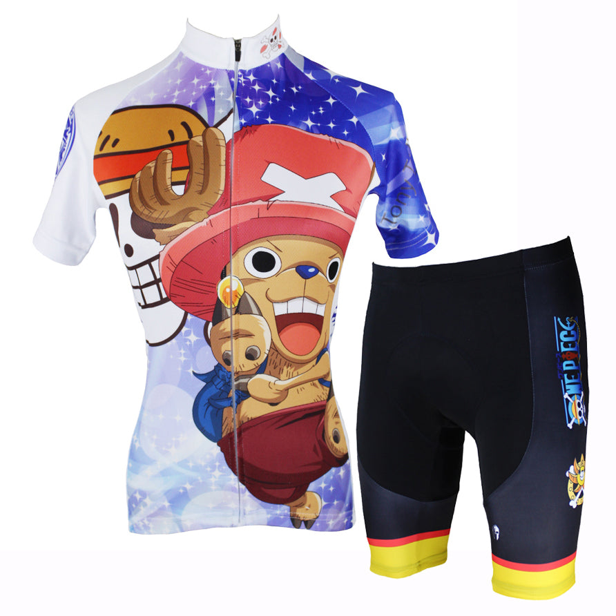 Ilpaladino ONE PIECE Series Woman's Summer Sport Cycling Jersey/Suit Apparel Outdoor Sports Gear Leisure Biking T-shirt Cartoon World Nami/Robin/Luffy/Pirate Empress/Chopper -  Cycling Apparel, Cycling Accessories | BestForCycling.com 