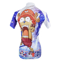 Woman& Man's ONE PIECE Series Pirates Tony Tony Chopper Short-sleeve Cycling Suit Jersey Team Jacket T-shirt Summer Spring Autumn Clothes Sportswear Anime Animation Manga Blue-nosed Reindeer NO.138 -  Cycling Apparel, Cycling Accessories | BestForCycling.com 