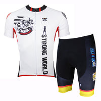ONE PIECE Series Men's Short-sleeve Cycling Suit Team Jacket T-shirt Summer Suit Spring Autumn Clothes Sportswear Cartoon World Anime Animation Ace/Luffy/Zoro/Chopper/Brook/Usopp/Sanji/Franky -  Cycling Apparel, Cycling Accessories | BestForCycling.com 