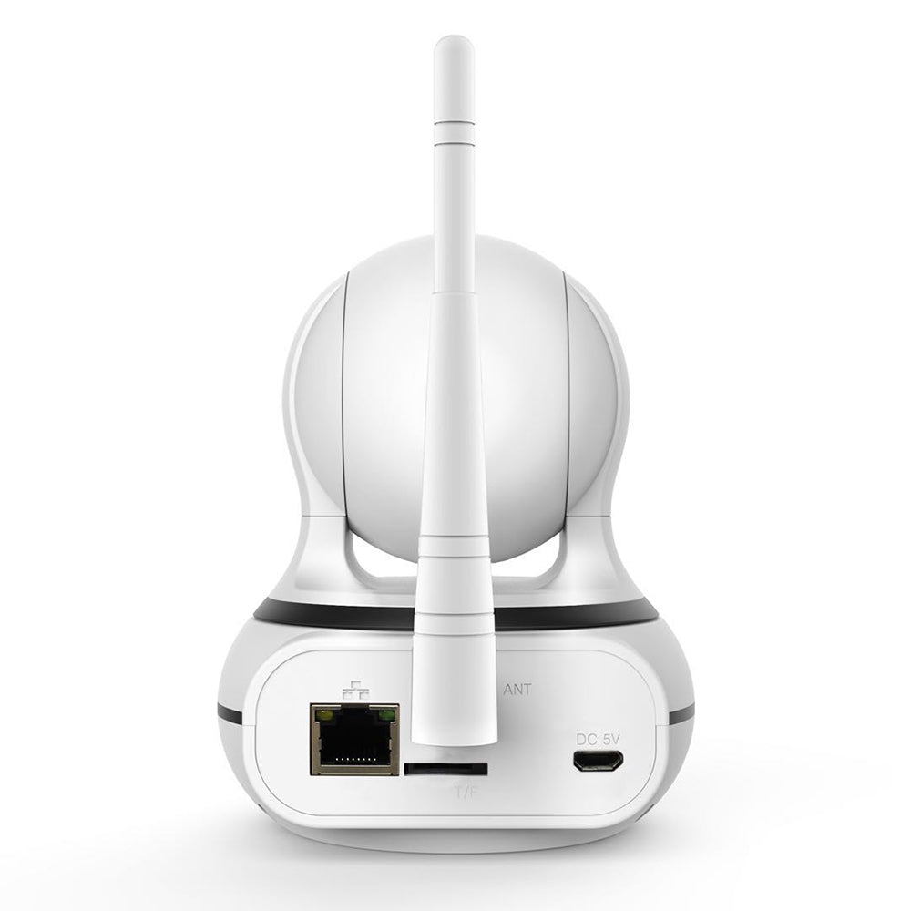13P WiFi Wireless IP Home Office Security White Camera Night Vision APP Human Tracking Camera with Pan 355° Tilt 60° Child Baby Pet Care Security Online Watching Cry Alarm detecting Built-in Nursery Rhymes Motion Detection -  Cycling Apparel, Cycling Accessories | BestForCycling.com 