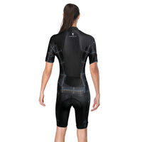 Women's Triathlon-Suit One-Piece Sleeveless Tri-Suit - Padded Quick-Drying Slimming for Running Swimming Cycling