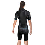 Women's Triathlon-Suit One-Piece Sleeveless Tri-Suit - Padded Quick-Drying Slimming for Running Swimming Cycling