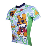 ILPALADINO Yellow/Blue/Green Crazy Rabbit Mens Cycling Jersey Short Sleeve Mountain Bike Exercise Bicycling Pro Cycle Clothing Racing Apparel Outdoor Sports Leisure Biking Shirts NO.142 -  Cycling Apparel, Cycling Accessories | BestForCycling.com 