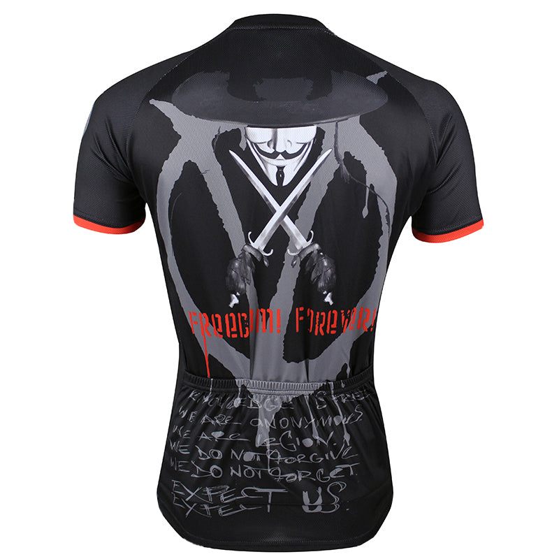 Men's Cycling Suit/Jersey Jacket T-shirt Summer Spring Autumn Clothes Sportswear Apparel Outdoor Sports Gear Leisure Biking Shirt V for Vendetta NO.144 -  Cycling Apparel, Cycling Accessories | BestForCycling.com 