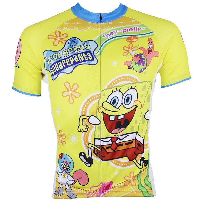 ILPALADINO SpongeBob SquarePants Gary Patrick Star Sandy Cheeks Men's Cycling Jersey Summer Bicycling Pro Cycle Clothing Racing Apparel Outdoor Sports Leisure Biking T-shirt Sportswear Cartoon World -  Cycling Apparel, Cycling Accessories | BestForCycling.com 
