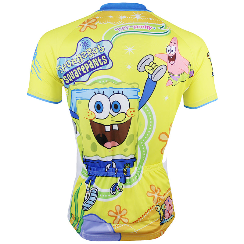 ILPALADINO SpongeBob SquarePants Gary Patrick Star Sandy Cheeks Men's Cycling Jersey Summer Bicycling Pro Cycle Clothing Racing Apparel Outdoor Sports Leisure Biking T-shirt Sportswear Cartoon World -  Cycling Apparel, Cycling Accessories | BestForCycling.com 