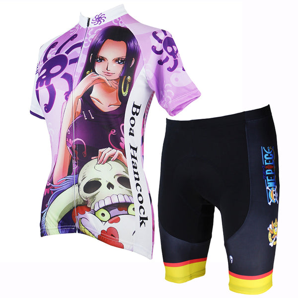 ONE PIECE Series Boa Hancock Empress Pirates Woman's Cycling Suit Jersey Team Jacket T-shirt Summer Spring Autumn Clothes Sportswear Anime NO.148 -  Cycling Apparel, Cycling Accessories | BestForCycling.com 