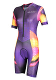 Women's Elite Triathlon Suit Trisuit SpeedSuit Skinsuit Swim-Bike-Run Triathlon Race Suit