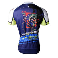 Riding Bike At Night Men's Cycling Jersey T-shirt NO.739 -  Cycling Apparel, Cycling Accessories | BestForCycling.com 