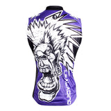 Angry Bellow Crazy Purple Men's Cycling Sleeveless Bike Jersey T-shirt Summer Spring Road Bike Wear Mountain Bike MTB Clothes Sports Apparel Top NO.W 669 -  Cycling Apparel, Cycling Accessories | BestForCycling.com 