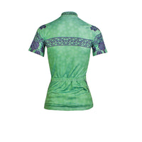 Ilpaladino Green Flower Summer Women's Short-Sleeve Cycling Suit/Jersey Biking Shirts Breathable Outdoor Sports Gear Leisure Biking T-shirt Sports Clothes NO.626 -  Cycling Apparel, Cycling Accessories | BestForCycling.com 