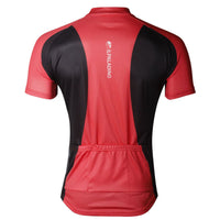 Ilpaladino Simple Red&Black Men's Breathable Short-Sleeve Cycling Jersey Bicycling Shirts Summer Quick Dry Sportswear Apparel Outdoor Sports Gear Leisure Biking T-shirt NO.703 -  Cycling Apparel, Cycling Accessories | BestForCycling.com 