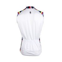 Colorful Side White Men's Cycling Sleeveless Bike Jersey T-shirt NO.W 674 -  Cycling Apparel, Cycling Accessories | BestForCycling.com 