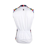 Colorful Side White Men's Cycling Sleeveless Bike Jersey T-shirt NO.W 674 -  Cycling Apparel, Cycling Accessories | BestForCycling.com 