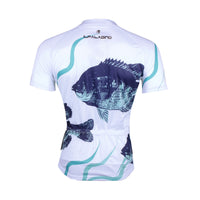 Fish White Bike Shirt Summer Cycling Jersey NO.744 -  Cycling Apparel, Cycling Accessories | BestForCycling.com 