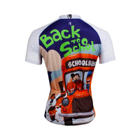 School Bus Breathable Cycling Jersey Men's  Short-Sleeve Bicycling Shirts Summer NO.635 -  Cycling Apparel, Cycling Accessories | BestForCycling.com 