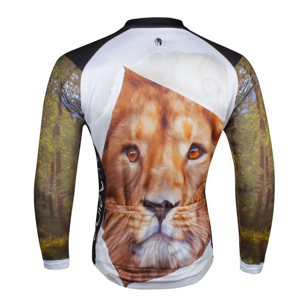 Ilpaladino Wild Lion Men's Long/Short-sleeve Cycling Bike jersey T-shirt Summer Spring Autumn Road Bike Wear Mountain Bike MTB Clothes Sports Apparel Top NO. 706 -  Cycling Apparel, Cycling Accessories | BestForCycling.com 