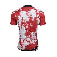 Angel White Wing Feather Red Cycling Jersey Men's  Short-Sleeve Bicycling Shirts Summer NO.657 -  Cycling Apparel, Cycling Accessories | BestForCycling.com 
