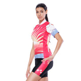 Flying Fish Carps Red Pink Women's Cycling Short-sleeve Bike Jersey/Kit T-shirt Summer Spring Road Bike Wear Mountain Bike MTB Clothes Sports Apparel Top / Suit NO. 806 -  Cycling Apparel, Cycling Accessories | BestForCycling.com 