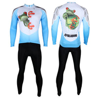 ILPALADINO Men's  Long Sleeves Cycling Jersey Winter Exercise Bicycling Pro Cycle Clothing Racing Apparel Outdoor Sports Leisure Biking Shirts (Velvet) NO.156 -  Cycling Apparel, Cycling Accessories | BestForCycling.com 