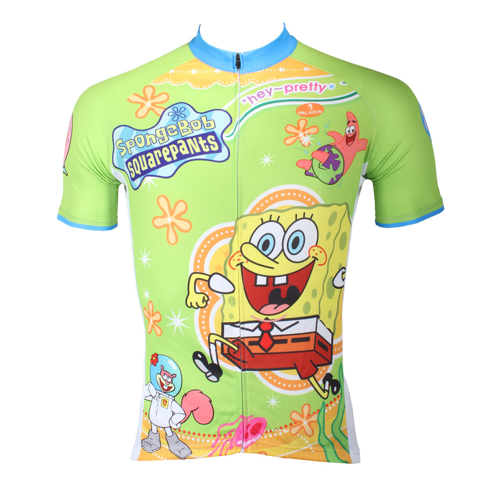 ILPALADINO SpongeBob SquarePants Gary Patrick Star Sandy Cheeks Men's Cycling Jersey Summer Bicycling Pro Cycle Clothing Racing Apparel Outdoor Sports Leisure Biking T-shirt Sportswear Cartoon World -  Cycling Apparel, Cycling Accessories | BestForCycling.com 