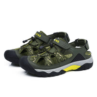 Men's Summer Cool Toe-cap Sandal With Magic Tape Thick-soled Outdoor Sports Beach Anti-skidding Wear-resisting Shoes NO.7013 -  Cycling Apparel, Cycling Accessories | BestForCycling.com 