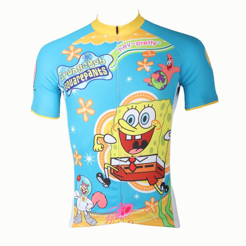 ILPALADINO SpongeBob SquarePants Gary Patrick Star Sandy Cheeks Men's Cycling Jersey Summer Bicycling Pro Cycle Clothing Racing Apparel Outdoor Sports Leisure Biking T-shirt Sportswear Cartoon World -  Cycling Apparel, Cycling Accessories | BestForCycling.com 