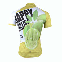 Happy Cycling Summer Fruit Lemon Men's Short-Sleeve Cycling Jersey Suit NO.177 -  Cycling Apparel, Cycling Accessories | BestForCycling.com 