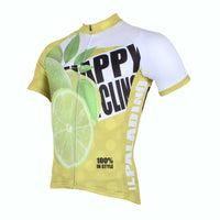 Happy Cycling Summer Fruit Lemon Men's Short-Sleeve Cycling Jersey Suit Biking Wear Breathable Outdoor Sports Gear Leisure Biking T-shirt Sports Clothes NO.177 -  Cycling Apparel, Cycling Accessories | BestForCycling.com 