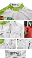 Happy Cycling Summer Fruit Cherry Woman's Short-Sleeve Cycling Jersey Suit Biking Wear Breathable Outdoor Sports Gear Leisure Biking T-shirt Sports Clothes NO.178 -  Cycling Apparel, Cycling Accessories | BestForCycling.com 