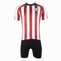 ILPALADINO Football Style Red White Stripes Blue White Stripes Short-Sleeve Cycling Suit Jersey Apparel Outdoor Sports GearApparel Team Kit -  Cycling Apparel, Cycling Accessories | BestForCycling.com 