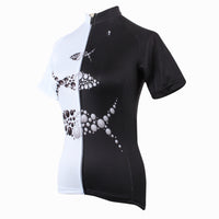 ILPALADINO Black & White Cycling Jersey Bicycling Summer Pro Cycle Apparel Outdoor Sports Leisure Biking Shirts Breathable and Comfortable NO.194 -  Cycling Apparel, Cycling Accessories | BestForCycling.com 