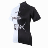 ILPALADINO Black & White Cycling Jersey Bicycling Summer Pro Cycle Apparel Outdoor Sports Leisure Biking Shirts Breathable and Comfortable NO.194 -  Cycling Apparel, Cycling Accessories | BestForCycling.com 
