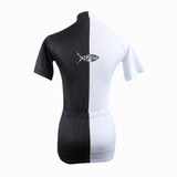 ILPALADINO Black & White Cycling Jersey Bicycling Summer Pro Cycle Apparel Outdoor Sports Leisure Biking Shirts Breathable and Comfortable NO.194 -  Cycling Apparel, Cycling Accessories | BestForCycling.com 