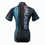 ILPALADINO Black Cycling Jersey Bicycling Summer Pro Cycle Apparel Outdoor Sports Leisure Biking Shirts Breathable and Comfortable NO.197 -  Cycling Apparel, Cycling Accessories | BestForCycling.com 