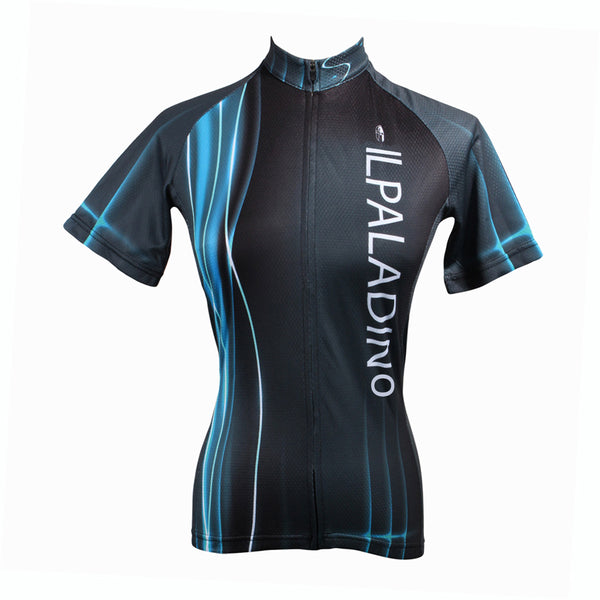 ILPALADINO Black Cycling Jersey Bicycling Summer Pro Cycle Apparel Outdoor Sports Leisure Biking Shirts Breathable and Comfortable NO.197 -  Cycling Apparel, Cycling Accessories | BestForCycling.com 