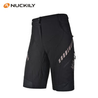 Olive/Black Summer Mens Cycling Shorts MTB Bike Bicycle Pants Breathable Quick Dry Reflective-trim Loose-Fit Baggy with Zip Pockets NO. MK001 -  Cycling Apparel, Cycling Accessories | BestForCycling.com 