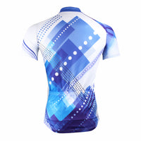 Men's Blue Long/short-sleeve Cycling Jersey with Patterns for Outdoor Sportswear Leisure Breathable Bike Shirt Bicycle Clothing NO.199 -  Cycling Apparel, Cycling Accessories | BestForCycling.com 