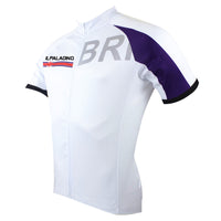 Ilpaladino UK Britain Simple White Men's Breathable Quick Dry Short-Sleeve Cycling Jersey Bicycling Shirts Summer Apparel Outdoor Sports Gear Leisure Biking T-shirt Upper Wear NO.051 -  Cycling Apparel, Cycling Accessories | BestForCycling.com 