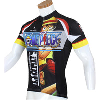 ONE PIECE Series Sea Kings Anime Manga Pirates Men's Cycling Suit/Jersey Team Jacket T-shirt Summer Spring Autumn Clothes Sportswear Cartoon World Monkey D. Luffy Supernatural Gum-Gum Devil Fruit Eater NO.068 -  Cycling Apparel, Cycling Accessories | BestForCycling.com 