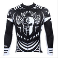 Hot Sale Cycling Jersey  Cycling Jersey Wholesale Outdoor Men's Long-sleeved Jersey for Spring and Summer Black and White Ultraviolet Resistant Fabric Outdoor Sportswear NO.077 -  Cycling Apparel, Cycling Accessories | BestForCycling.com 