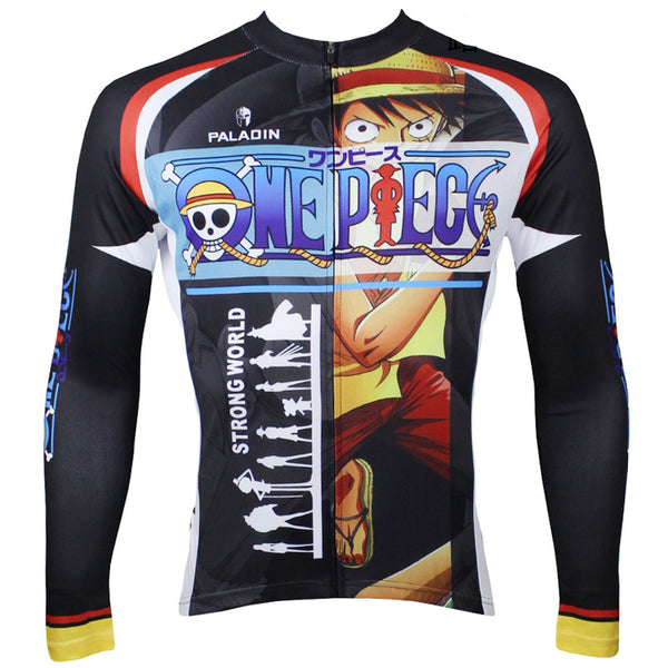 ONE PIECE Series Sea Kings Anime Manga Pirates Men's Cycling Suit/Jersey Team Jacket T-shirt Summer Spring Autumn Clothes Sportswear Cartoon World Monkey D. Luffy Supernatural Gum-Gum Devil Fruit Eater NO.068 -  Cycling Apparel, Cycling Accessories | BestForCycling.com 