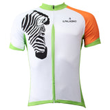 Ilpaladino Zebra Orange-arm Men's Breathable Short-Sleeve Cycling Jersey Bicycling Shirts Summer Sportswear Apparel Outdoor Sports Leisure Biking Shirt NO.502 -  Cycling Apparel, Cycling Accessories | BestForCycling.com 
