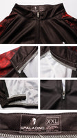 ILPALADINO Fire Flame Cool Graphic Arm Print Men's Cycling Long-sleeve Black Jerseys - Spring Summer Exercise Wear Bicycling Pro Cycle Clothing Racing Apparel Outdoor Sports Leisure Biking Shirts Team Kit Personalized Styles NO.384 -  Cycling Apparel, Cycling Accessories | BestForCycling.com 