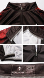 ILPALADINO Fire Flame Cool Graphic Arm Print Men's Cycling Long-sleeve Black Jerseys - Spring Summer Exercise Wear Bicycling Pro Cycle Clothing Racing Apparel Outdoor Sports Leisure Biking Shirts Team Kit Personalized Styles NO.384 -  Cycling Apparel, Cycling Accessories | BestForCycling.com 