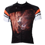 ILPALADINO Animal Brown Bear Nature Men's Professional MTB Cycling Jersey Breathable and Quick Dry Comfortable Bike Shirt for Summer NO.551 -  Cycling Apparel, Cycling Accessories | BestForCycling.com 