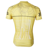 Ilpaladino  Cyclist Yellow Men's Breathable Quick Dry Short-Sleeve Cycling Jersey Bicycling Shirts France Summer SportsWear NO.568 -  Cycling Apparel, Cycling Accessories | BestForCycling.com 