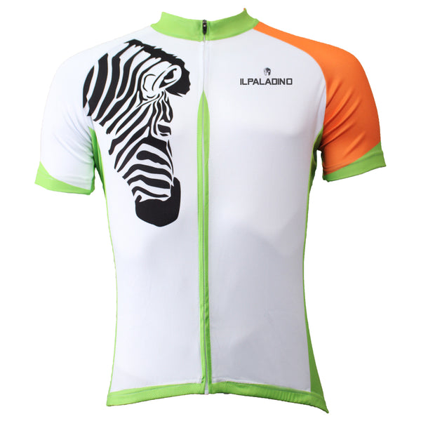 Zebra Orange-arm Men's Short-Sleeve Cycling Jersey Bicycling Shirts Summer NO.502 -  Cycling Apparel, Cycling Accessories | BestForCycling.com 