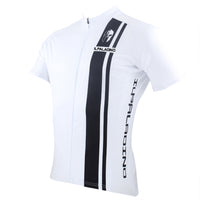 ILPALADINO Man's Short-sleeve Cycling Jersey/ Suit Team Jacket T-shirt Summer Suit Spring Autumn Clothes Sportswear White Shirt Black Strip NO.010 -  Cycling Apparel, Cycling Accessories | BestForCycling.com 