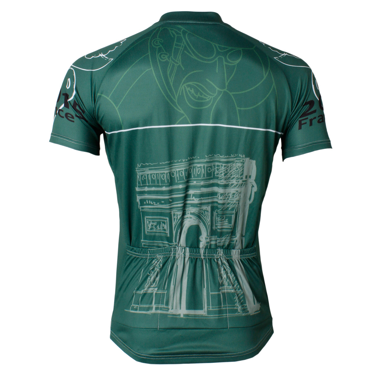 Ilpaladino Cyclist Green Men's Breathable Quick Dry Short-Sleeve Cycling Jersey Bicycling Shirts France Summer Sport Wear Exercise Bicycling Summer Spring Autumn Pro Cycle Clothing Racing Apparel Outdoor Sports Leisure Biking Shirts NO.569 -  Cycling Apparel, Cycling Accessories | BestForCycling.com 